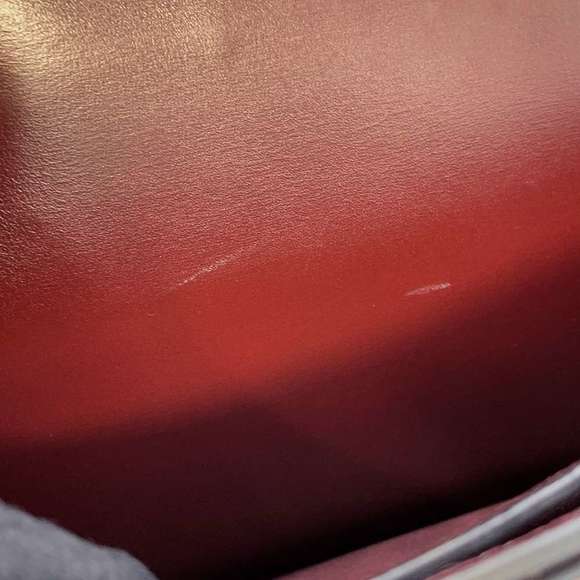 Hermes Business Bag Sac Adepeche Rouge Ash Calf C - Picture 6 of 15